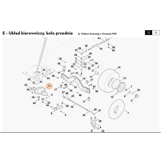 STIHL   Segment podkładki zębatej 6165 703 4800